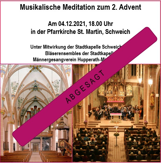 Abgesagt: Musikalische Meditation zum 2. Advent